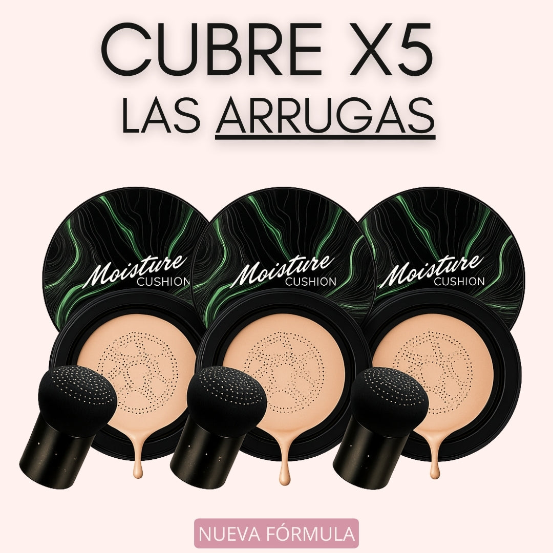 Base Moisture Cushion Luxe VeilCream CC + Brocha de Regalo