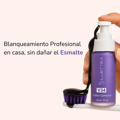 Blanqueador Purple Luxe Whitening v34® | Edición Limitada