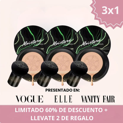 Base Moisture Cushion Luxe VeilCream CC + Brocha de Regalo
