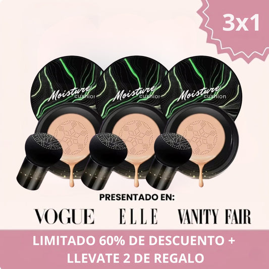Base Moisture Cushion Luxe VeilCream CC + Brocha de Regalo