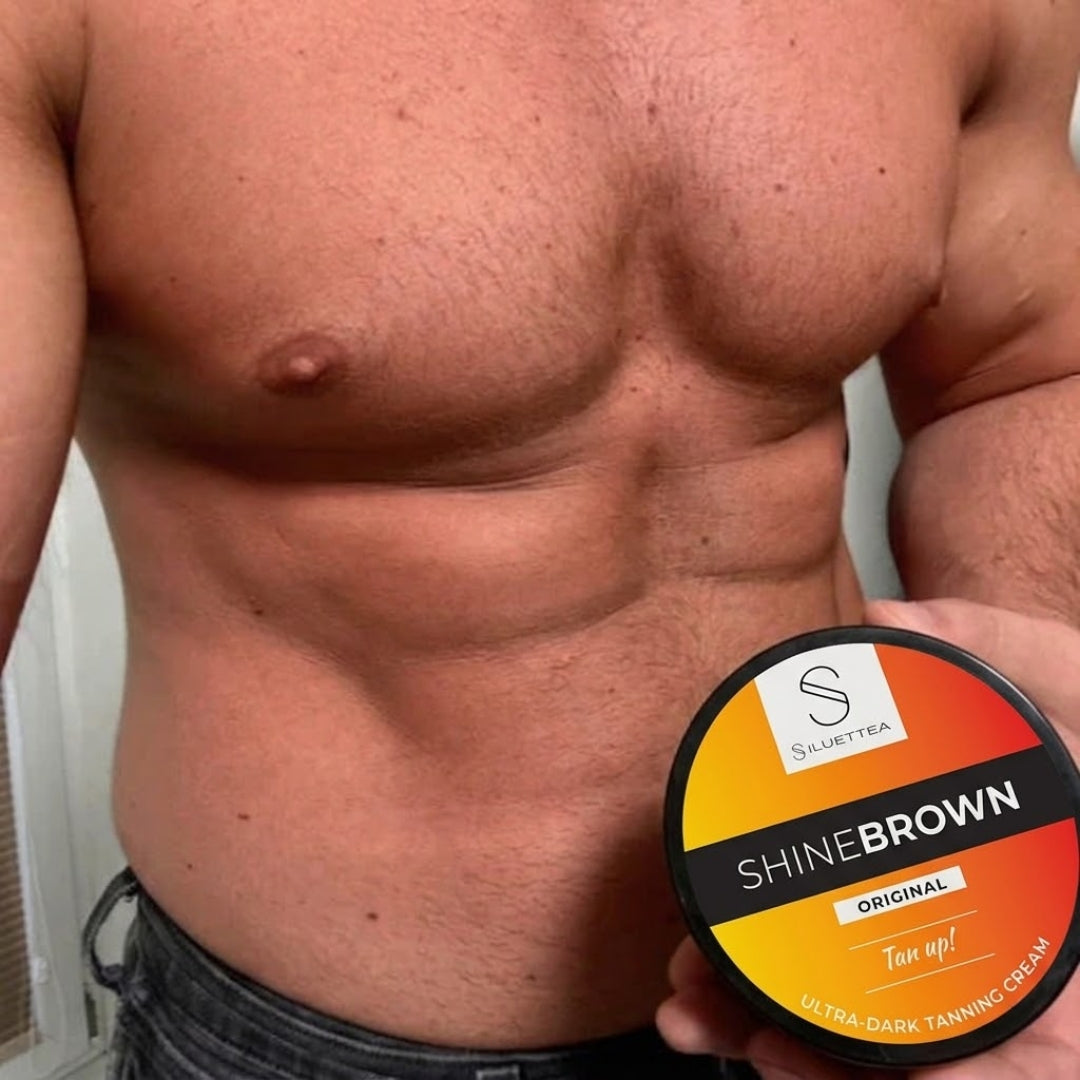 Shine Brown® | Bronceado Intenso y Natural en Minutos — Sin Horas al Sol