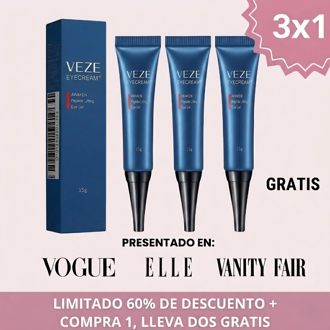 Veze EyeCream® | Elimina Ojeras y Bolsas x5 en 7 Días